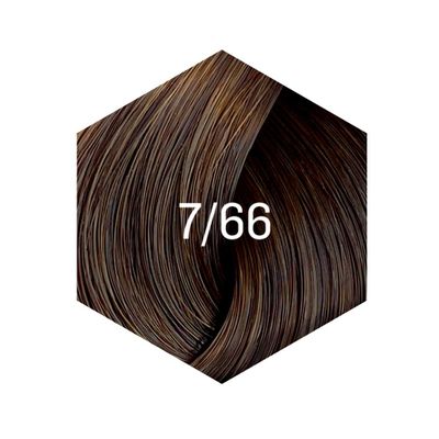 Imagen 2 del producto tintura permanente 60ml 7/66 rubio medio marrón marrón