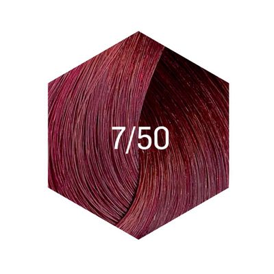 Imagen 2 del producto tintura permanente 60ml 7/50 rubio medio caoba