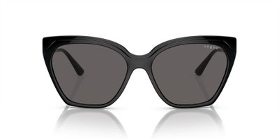 Anteojos De Sol Vogue VO5521S Black Black Smoke Negro Mujer