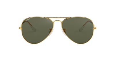 Lentes De Sol Ray-Ban RB3025 Aviator Large Metal Dorado