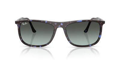 Anteojos De Sol Ray-Ban RB2216 Havana Blue Turtle Blu Vintage Gradient Black Havana Unisex