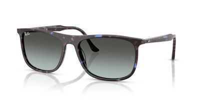 Imagen 2 del producto Anteojos De Sol Ray-Ban RB2216 Havana Blue Turtle Blu Vintage Gradient Black Havana Unisex