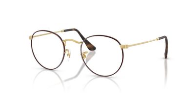 Imagen 2 del producto Anteojos Ópticos Ray-Ban RX3447V Round Metal Havana Unisex