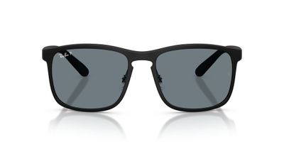 Anteojos De Sol Ray-Ban RB4264 Matte Black Blue Chromance Negro Hombre
