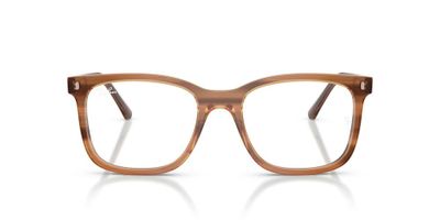 Imagen 1 del producto Anteojos Ópticos Ray-Ban RX5446 Striped Brown Café Unisex