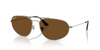 Imagen 2 del producto Anteojos De Sol Ray-Ban RB3945 Gunmetal Brown Polar Gris Unisex