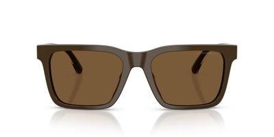 Anteojos De Sol Emporio Armani EA4262U Shiny Brown Brown Café Hombre