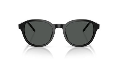 Lentes De Sol Emporio Armani Shiny Black Dark Grey EA4247U Negro Hombre
