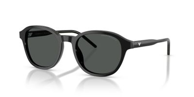 Imagen 2 del producto Lentes De Sol Emporio Armani Shiny Black Dark Grey EA4247U Negro Hombre