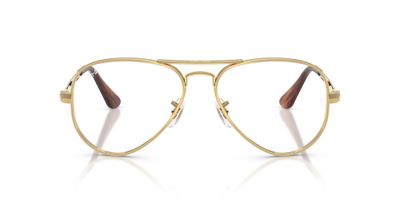 Anteojos Ópticos Ray-Ban RX3925V Aviator Max Arista Dorado Unisex