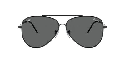 Anteojos De Sol Ray-Ban RBR0101S Aviator Reverse Negro Unisex