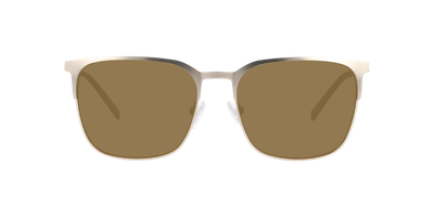 Anteojos De Sol Seen NE5040 Satin Light Gold Brown Dorado Unisex