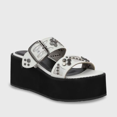 Imagen 2 del producto Sandalia Plataforma Blanco Mujer 15620 Gotta