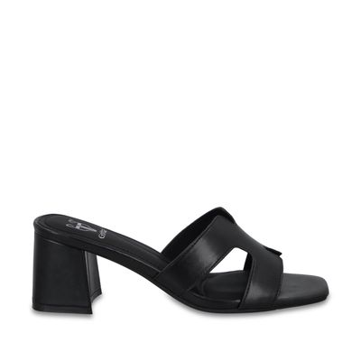 Imagen 1 del producto Sandalia Taco Negra Matte Mujer 64030 Gotta