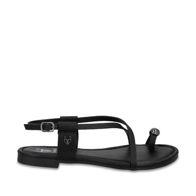 Sandalia Negra Mujer 64121 Gotta