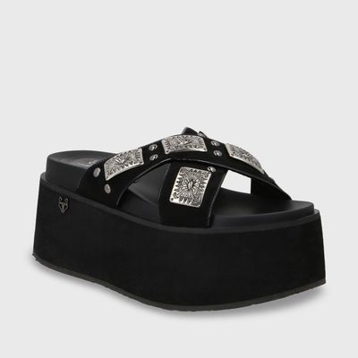 Imagen 2 del producto Sandalia Plataforma Negro Mujer 35187 Gotta