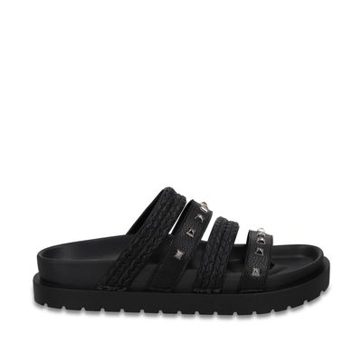 Sandalia Plataforma Negra Mujer 65960 Gotta