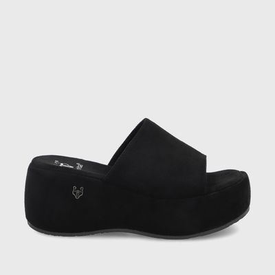 Sandalia Negra Mujer 45824 Gotta
