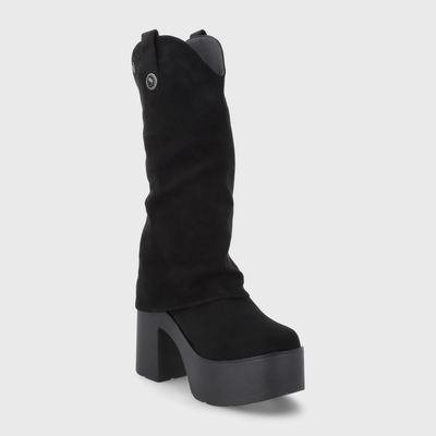 Imagen 2 del producto Bota Plataforma Negra Mujer 15039 Gotta