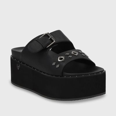 Imagen 2 del producto Sandalia Plataforma Negro Mujer 1566D Gotta