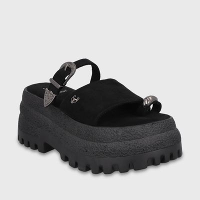 Imagen 2 del producto Sandalia Plataforma Negra Mujer 55295 Gotta