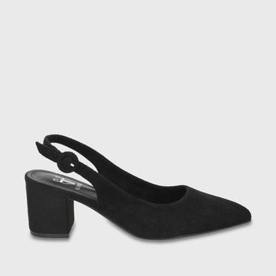 Zapato Taco Negro Mujer 64040 Gotta
