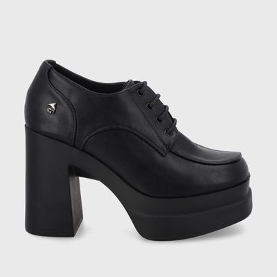Zapato Negro Mujer 35604 Gotta