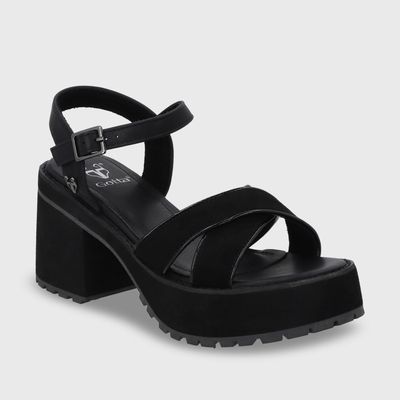 Imagen 2 del producto Sandalia Plataforma Negra Mujer 25796 Gotta