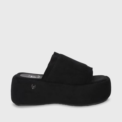 Sandalia Plataforma Negro Mujer 55960 Gotta