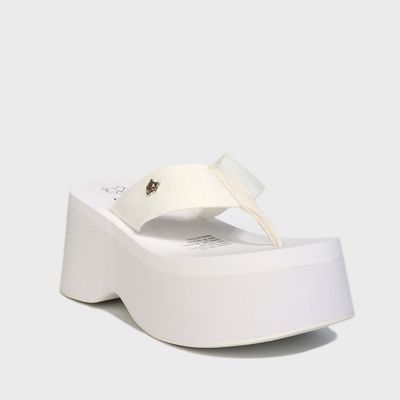 Imagen 2 del producto Sandalia Plataforma Blanca Mujer 25620 Gotta