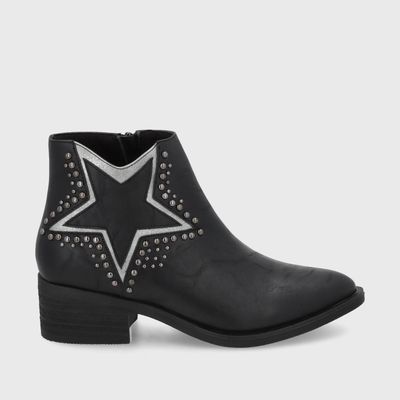 Botín Negro Mujer 43102 Gotta