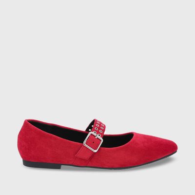 Ballerina Roja Mujer 54011 Gotta