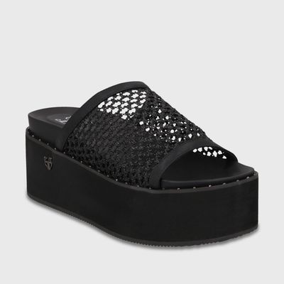 Imagen 2 del producto Sandalia Plataforma Negra Mujer 1566H Gotta