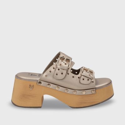 Imagen 1 del producto Sandalia Plataforma Oro Mujer 35266 Gotta