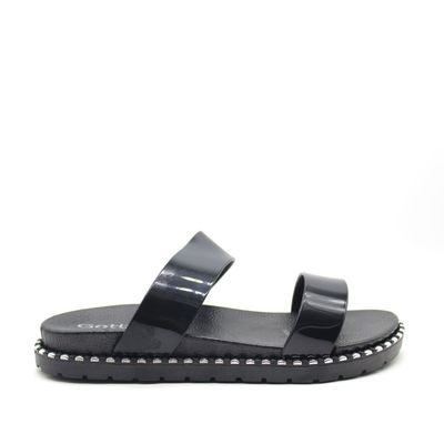 Sandalia Negra Mujer C5850 Gotta