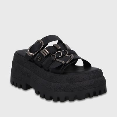 Imagen 2 del producto Sandalia Plataforma Negra Mujer 55294 Gotta