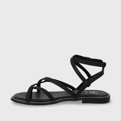 Imagen 2 del producto Sandalia Plana Negra Mujer 55221 Gotta