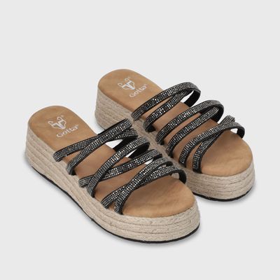 Imagen 2 del producto Sandalia Plataforma Negro Mujer 55972 Gotta