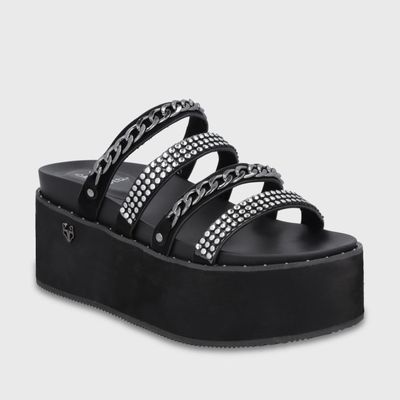 Imagen 2 del producto Sandalia Plataforma Negra Mujer 1566F Gotta
