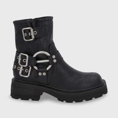 Botín Negro Mujer 25743 Gotta