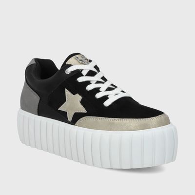 Imagen 2 del producto Zapatilla Negra Mujer 43071 Gotta