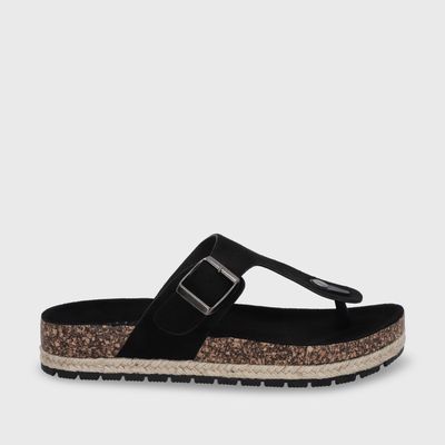 Imagen 1 del producto Sandalia Plana Negra Mujer 42011 Gotta