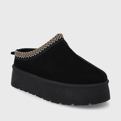 Imagen 2 del producto Pantufla Plataforma Negra Mujer 48112 Gotta