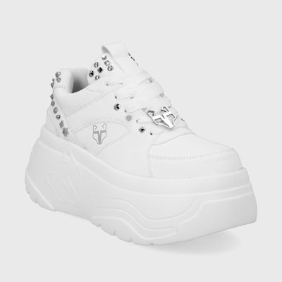 Imagen 2 del producto Zapatilla Plataforma Blanca Mujer 43062 Gotta
