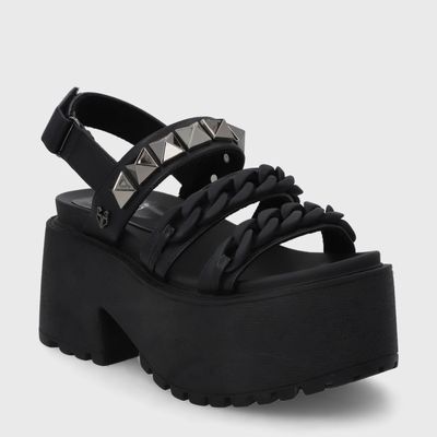 Imagen 2 del producto Sandalia Plataforma Negra Mujer 15675 Gotta