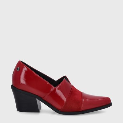 Zapato Taco Mujer Rojo 33765 Gotta
