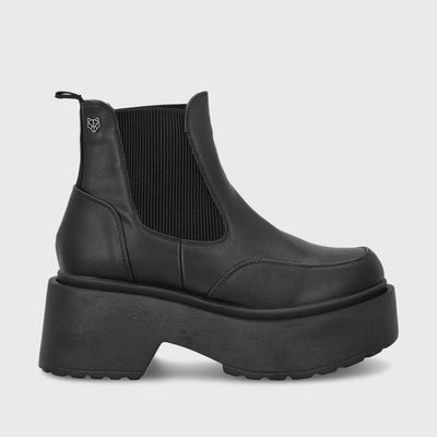 Botín Negro Mujer 35800 Gotta