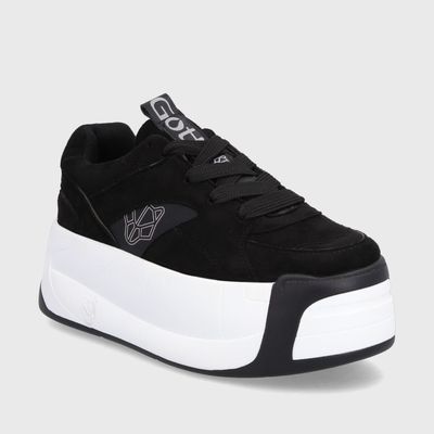 Imagen 2 del producto Zapatilla Plataforma Negra Mujer C7325 Gotta