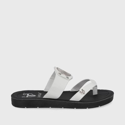 Sandalia Blanca  Mujer 13256 Gotta