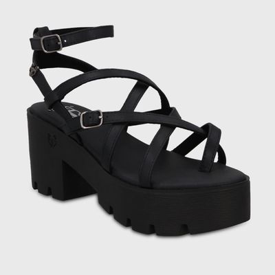 Imagen 2 del producto Sandalia Plataforma Negra Mujer 43024 Gotta